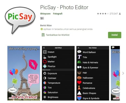 Aplikasi PicSay