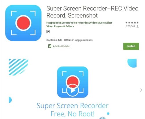 Super Screen Recorder